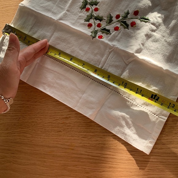 🍋🌸☀️SummerFav☀️ April Cornell Embroidered Cotton Tablecloth - Picture 4 of 6